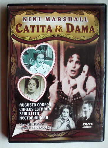 Dvd - Nini Marshall - Catita Es Una Dama