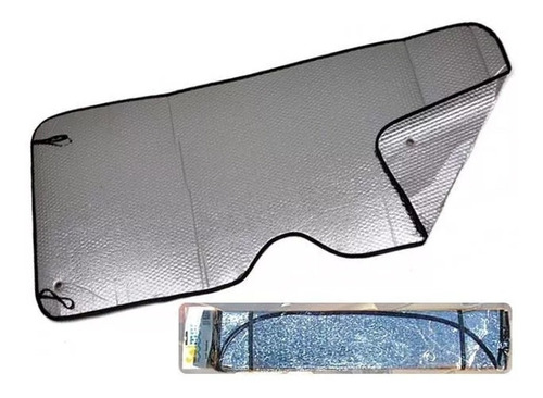 Imagen 1 de 6 de Cortina Parasol Metalizada Plegable Parabrisa Auto 1.30 X 60