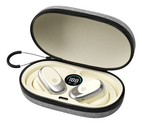 Auriculares Inalambricos Bluetooth O'clock Con Traductor En Linea Tiempo Real Reduccion De Ruido Sonido Hi-fi 360 Sistema Clip Ear Conferencias De Trabajo Carga Rápida Bluetooth 5.4 Sin Delay
