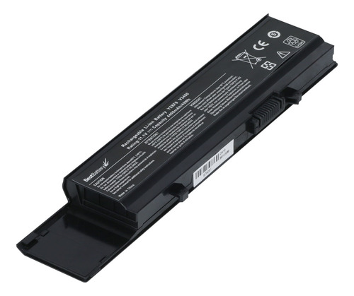 Bateria Para Notebook Dell 7fj92 - 6 Celulas, Ate 3 Horas Bateria Preto