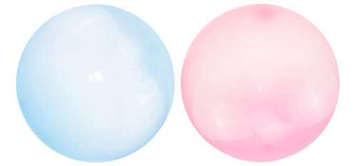 2x Globo De Burbujas Inflable Súper Elástico Globo De