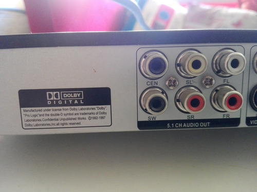 Reproductor Dvd Sanyo 9408 - Usado En Perfecto Estado