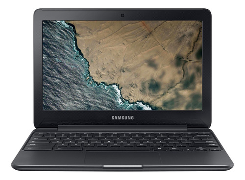 Notebook Samsung Chromebook 3 negra 11.6", Intel Celeron N3060  4GB de RAM 16GB SSD, Intel HD Graphics 400 1366x768px Google Chrome