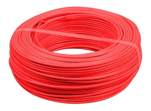 Cable Eva 2.5 Mm2 Libre Halogeno H07z1-k 100mt Rojo