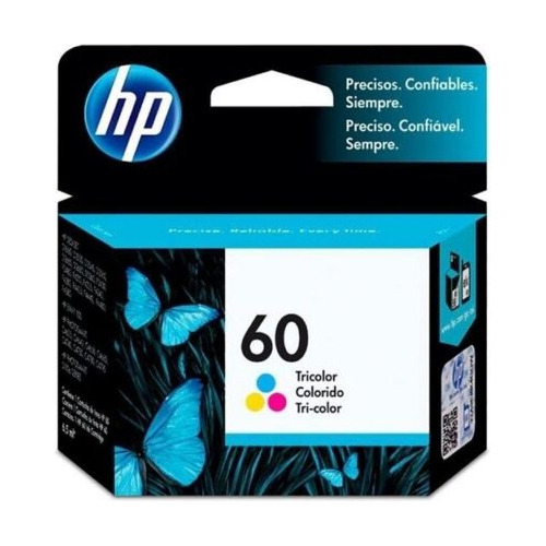 Cartucho De Tinta Hp 60 Tricolor Original Cc643wl