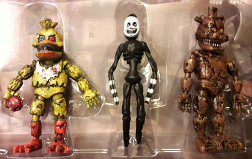 Animatronic Five Nights At Freddy's Set X 6 Personajes Nuevo