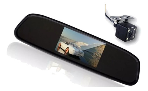 Espejo Retrovisor Con Camara Retroceso - Monitor 4,3 Oferta!