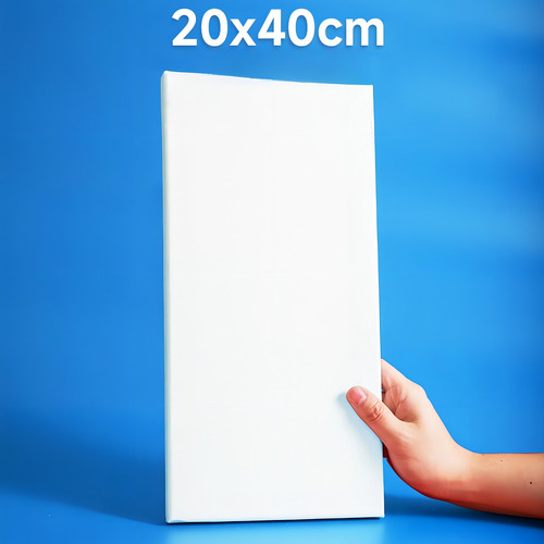 Bastidores Lienzos Para Pintar 100% Algodón 280g/m2 20×40cm