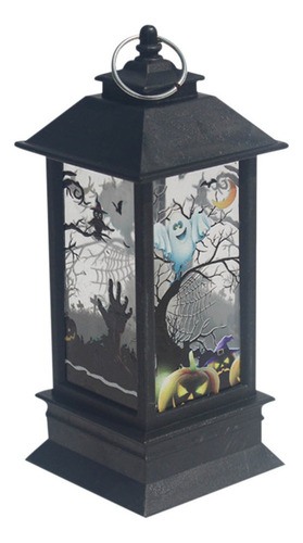 B Una Linterna De Halloween - Decoración De Linterna De Vela