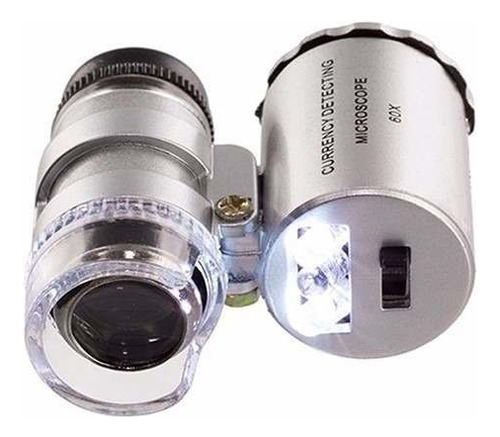 Microscopio Lupa Zoom 60x Led Digit 988 Detect Joyero Divisa
