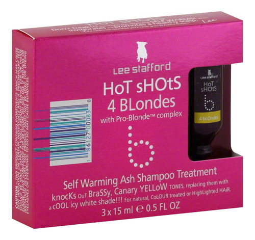 Tratamiento De Champú Quantumbeauty Lee Stafford Hot Shots 4