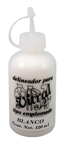 Delineador Para Vitral Tipo Emplomado 120ml (3 Pieza)