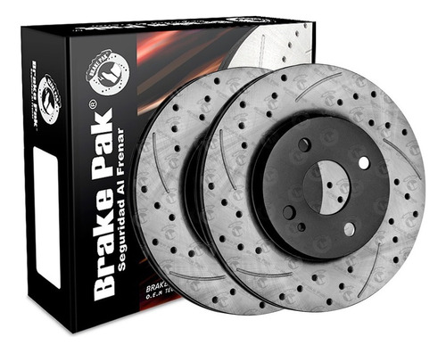 Discos De Freno Marca Brake Pak Para Mazda 2 V 1.5  16v