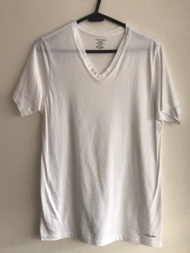 Camiseta Blanca Nueva Marca Calvin Klein Para Hombre