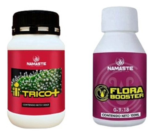 Combo X 2 Flora Booster+ Trico Fertilizantes Namaste