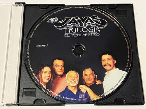 Cd Los Jaivas / Trilogia El Rencuentro ( Sin Carátula) 2003