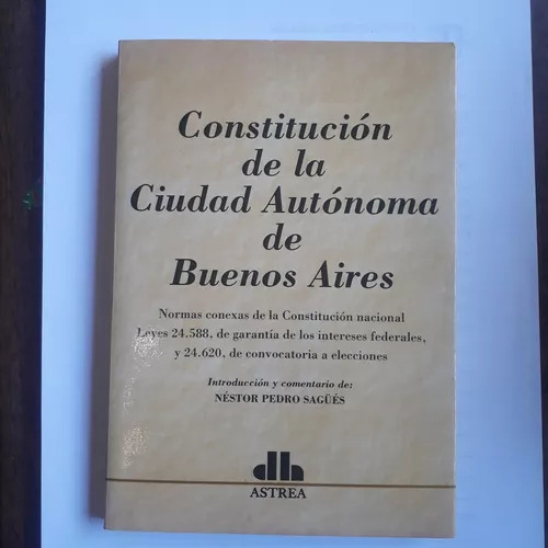 Constitucion De La Ciudad Autónoma De Buenos Aires Sagües