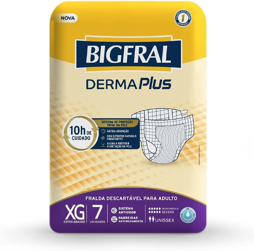 Fralda Geriátrica Bigfral Plus Xg Atacado Barato Revenda