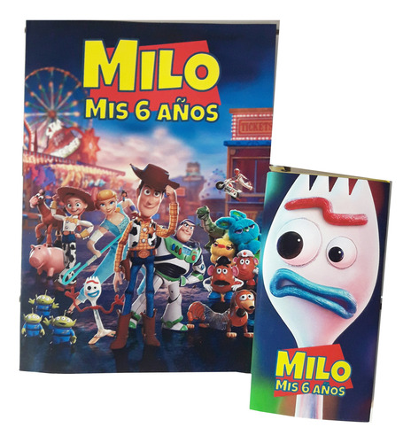 30 Libritos Para Colorear 14x10 Y 30 Lapices X6 Toy Story