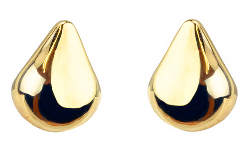 Brinco Argola Bojuto Eletroforma 2 Cm Em Ouro 18k