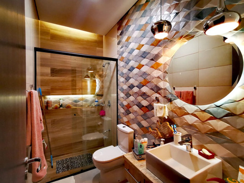 Duplex Amoblado Con Piscina En El Barrio Santa María: 3 Habitaciones Y 3 Baños
