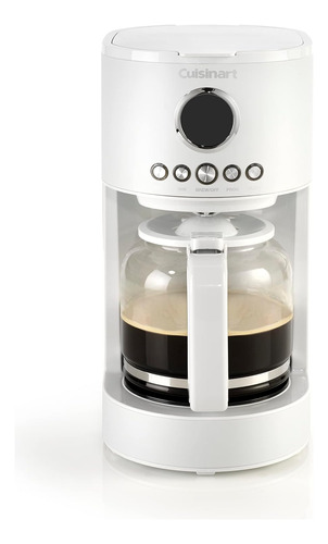 Cuisinart Cafetera De Goteo 1.8l Programable Blanco Mate