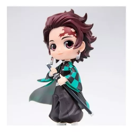 Boneco Demon Slayer Kimetsu no Yaiba Tanjiro Kamado Q Posket Ver A Bandai  Banpresto