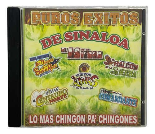 Disco Puros Exitos De Sinaloa Lo Mas Chingon Pa Chingones