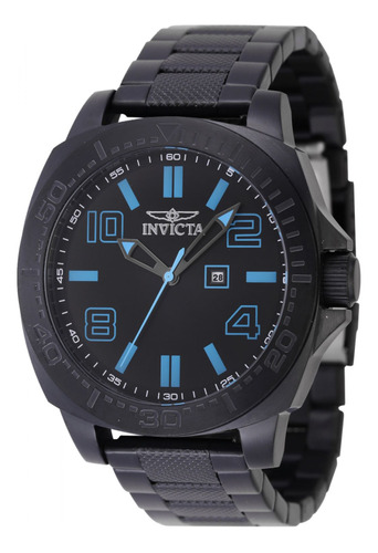 Reloj Para Hombres Invicta Speedway 46887 Negro