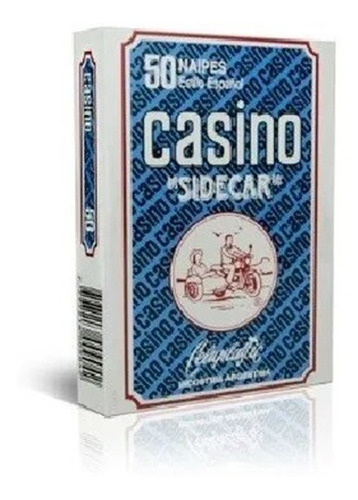 Baraja Casino Sidecar 50 Cartas Naipes Truco Original 