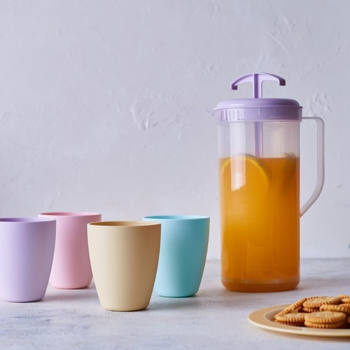 Imagen 3 de 5 de Vaso 300 Ml Plastico Color Pastel Bipo