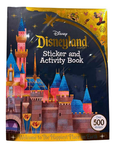 Disneyland Libro De Stickers Y Actividades Disney Cerrado