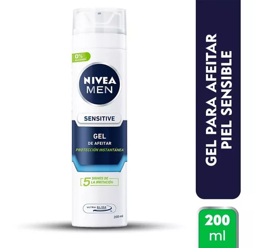 Espuma para Afeitar Nivea For Men Sensitive Piel Sensible 200 ml