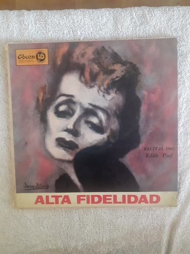 Vinilo : Recital 1961 Edith Piaf.