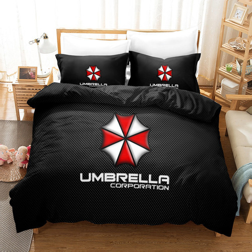 Juegos De Cama Resident Evil, Umbrella Corporation, Doble