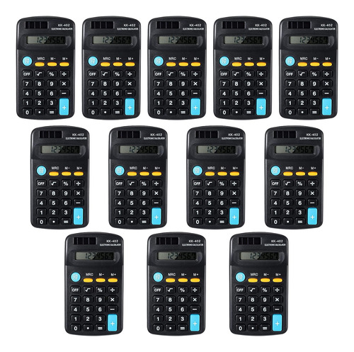 Calculadora De Bolsillo Fiada 8 Digitos X48 Negro