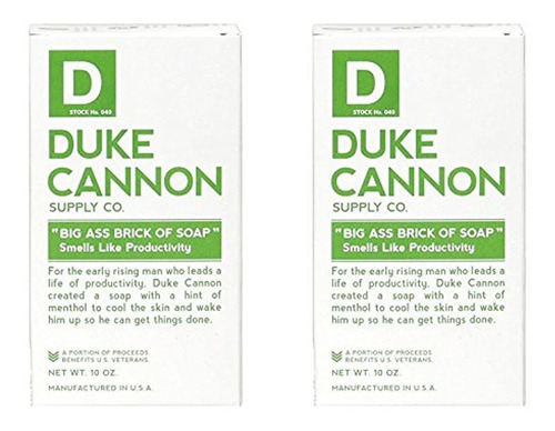 Duke Cannon Big Ass Brick Of Soap Para Hombres - Huele A Pro