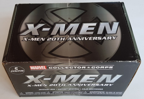 Caja Marvel Collector Corps X-men 20th An Pop Funko Nueva Xs