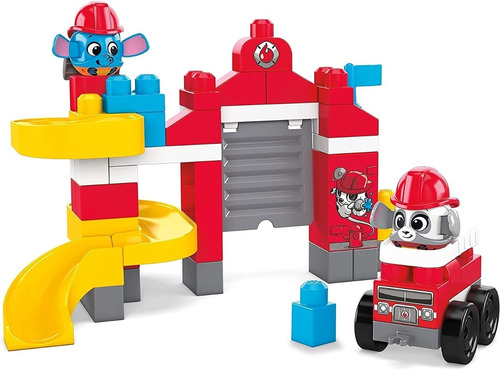 Mega Bloks Estacion De Bomberos 50 Pz Fisher Price