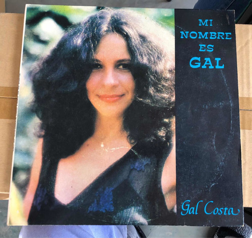 Disco Lp Antiguo Vinil Mi Nombre Es Gal Costa Fiesta Privada