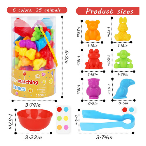Juegos De Conteo De Animales Para Niños De 3-6 Años