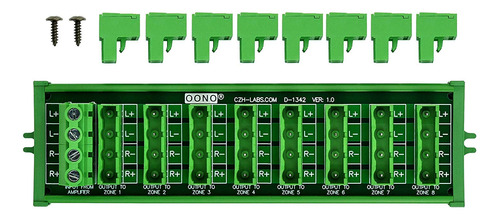 Oono - Modulo De Distribucion De Altavoces Estereo De 8 Zona