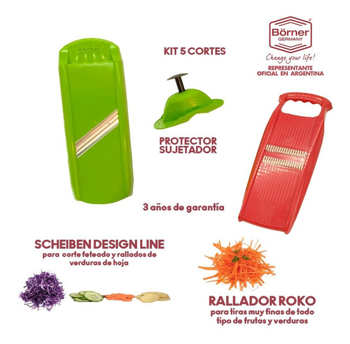 Imagen 1 de 8 de Kit Borner Rápido - Scheiben Design Line + Roko + Protector