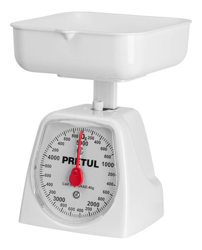 Imagen 1 de 4 de Báscula Mecánica Pretul Cocina 5 Kg 29973