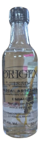 Pack De 12 Piezas De Mezcal Origen Artesanal Espadin 50 Ml
