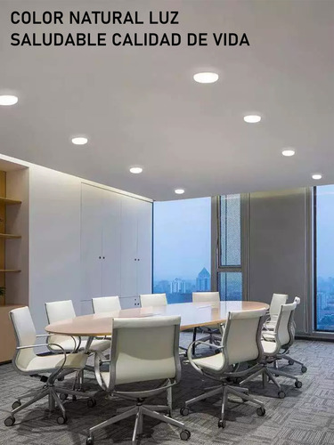 10w Lámpara Plafón Led De Techo Moderna Luz Blanco 20pcs Blanco