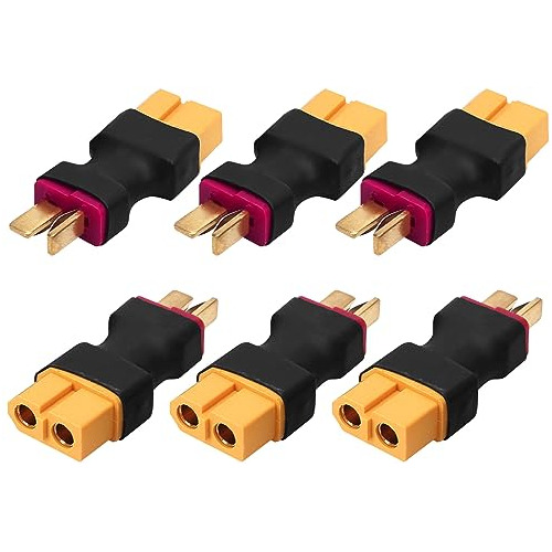 Woaeiuos T Plugs To Xt60 Adapter Connector Male Mujer Mq6bn