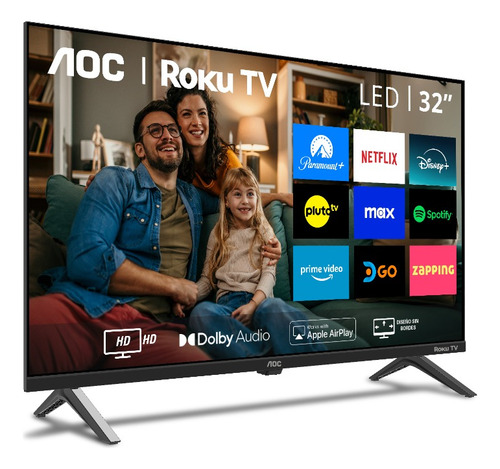 Smart Tv 32S5045 32" HD Led Negro Aoc