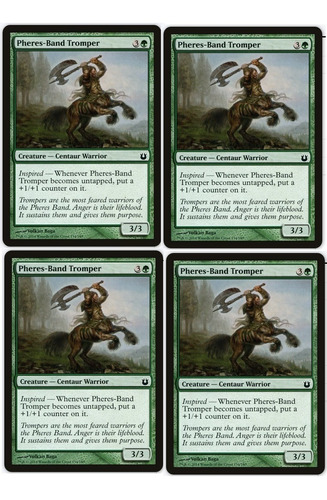 Cartas Magic Pheres-band Tromper X4 Bog Mtg Bsas Playset