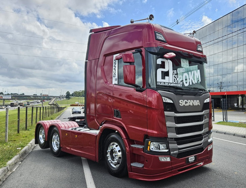 Scania R450 6x2 Ano 2021 Okm Pronta Entrega Com Retarder